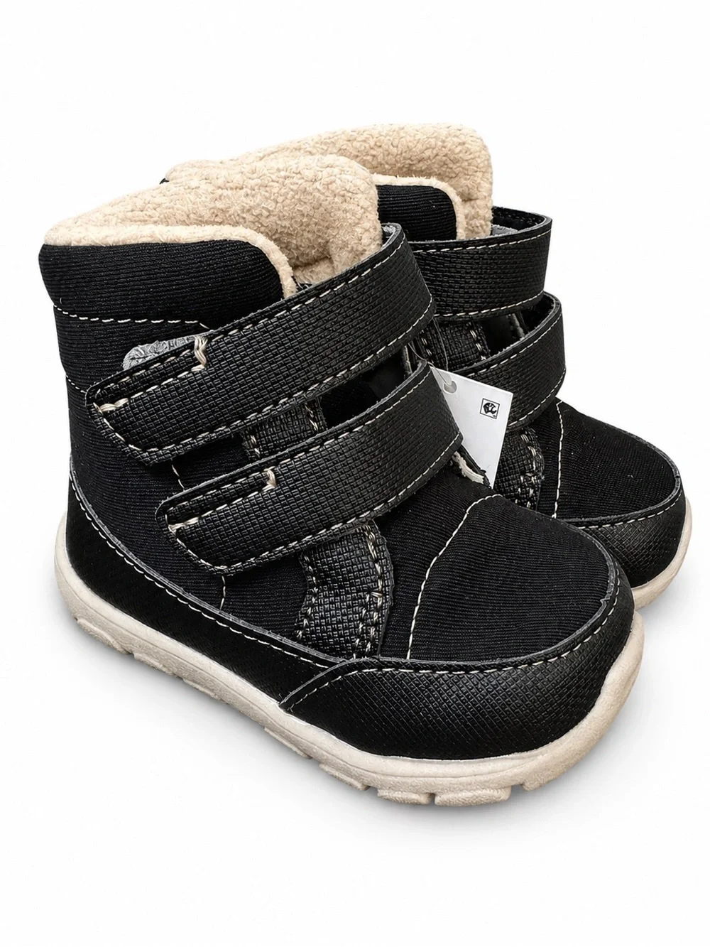 See Kai Run Basics Toddler Timber Black Waterproof Winter Boots Size 5 NWT